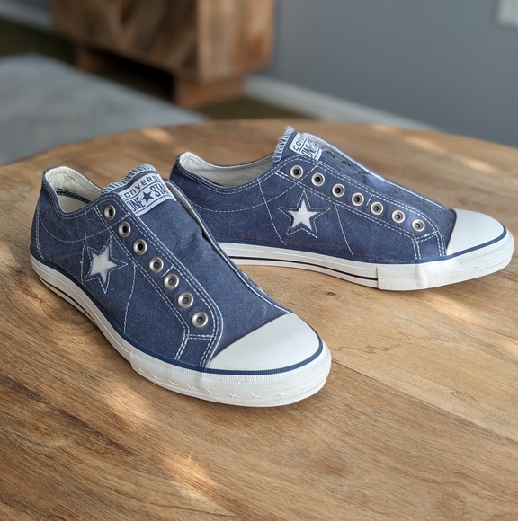Converse One Star Slip Ons - Picture 3 of 7